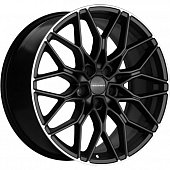 Khomen KHW 1902 8.5x19 5*112 ET30 DIA66.6 Black Matt MR Литой