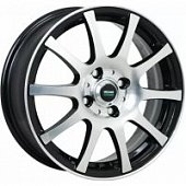 Megami MGM-2 6x15 4*100 ET40 DIA60.1 BKF Литой