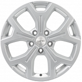 Khomen KHW 1710 6.5x17 5*120 ET60 DIA65.1 F-Silver Литой