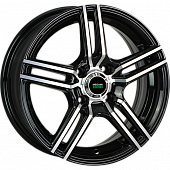 Megami MGM-1 5.5x14 4*98 ET35 DIA58.6 BKF Литой