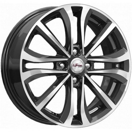 iFree Панган 6x16 4*100 ET45 DIA56.6 Блэк Джек Литой