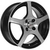 X'trike X-118 6x15 4*98 ET35 DIA58.6 BKFP Литой