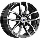 K&K Фрост 6.5x15 5*114.3 ET42 DIA67.1 Алмаз черный Литой