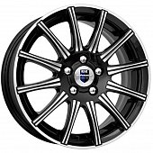 K&K Сиеста 5x13 4*98 ET29 DIA58.6 Алмаз черный Литой