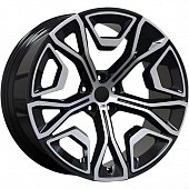 BMW NEW 918M1 10x21 5*112 ET30 DIA66.6 Gloss Black Face Кованый