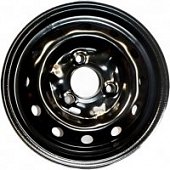 Accuride ВАЗ 1111 4x12 3*98 ET40 DIA58.6 Black Штампованный
