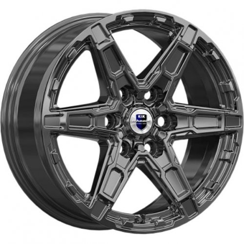 K&K Дистрикт 8x18 6*114.3 ET46 DIA67.1 Черный Литой