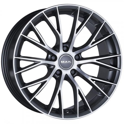 MAK Munchen 9.5x20 5*112 ET35 DIA76.1 Gunmetal Mirror Face Литой
