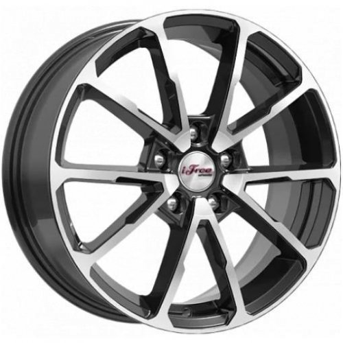 iFree Skibidi 6.5x17 5*114.3 ET49 DIA67.1 Блэк Джек Литой