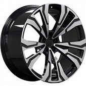 BMW NEW1 11x22 5*112 ET35 DIA66.6 Gloss Black Face Кованый