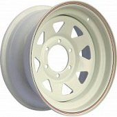Off Road Wheels Toyota 8x16 5*150 ET-13 DIA110.1 White Штампованный