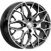 Скад Фабиан 6x16 4*100 ET37 DIA60.1 Алмаз Литой