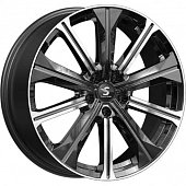 Скад КР013 7x19 5*108 ET36 DIA65.1 Diamond gloss graphite Литой