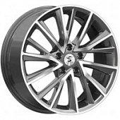 K&K КР010 7.5x18 5*114.3 ET35 DIA60.1 Diamond gloss graphite Литой