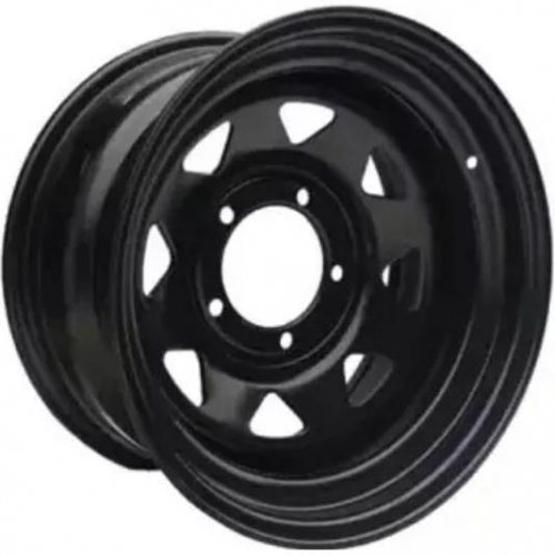 Off Road Wheels УАЗ 7x15 5*139.7 ET-19 DIA110.1 Black Штампованный