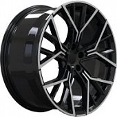 BMW 811M 8.5x20 5*112 ET25 DIA66.6 Gloss Black Face Кованый