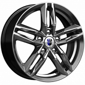 K&K Sayan 6x16 5*110 ET45 DIA67.1 Дарк платинум Литой