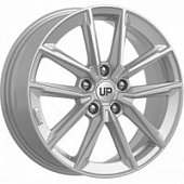 Wheels UP UP104 6.5x17 5*114.3 ET40 DIA67.1 Silver Classic Литой