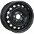 Trebl X40017 7x17 5*105 ET42 DIA56.6 Black Штампованный