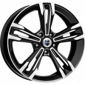 K&K Каррера 7x18 5*100 ET45 DIA67.1 Алмаз черный Литой