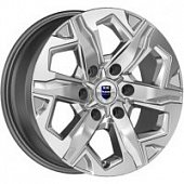 K&K Тейт 7.5x17 6*114.3 ET39 DIA67.1 Дарк платинум Литой