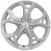 Khomen KHW 1702 7x17 5*114.3 ET39 DIA60.1 F-Silver Литой