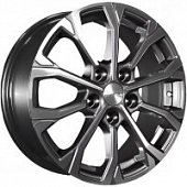 Khomen KHW 1605 6.5x16 5*110 ET46 DIA63.3 Gray-FP Литой