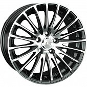 LS 565 7.5x17 5*114.3 ET40 DIA73.1 BKF Литой