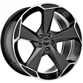 OZ Aspen HLT 10x21 5*112 ET52 DIA79 Matt Black + Diamond Cut Литой